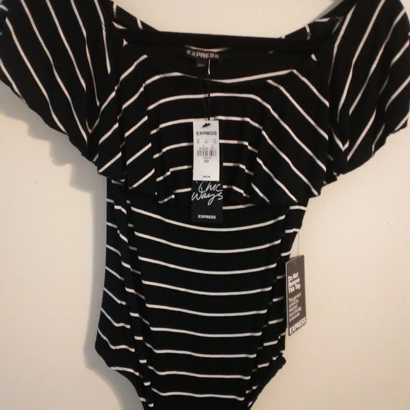 Black and white bodysuit - Picture 1 of 2